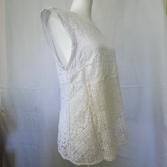 Juicy Couture White Lace Top - Picture 6 of 16